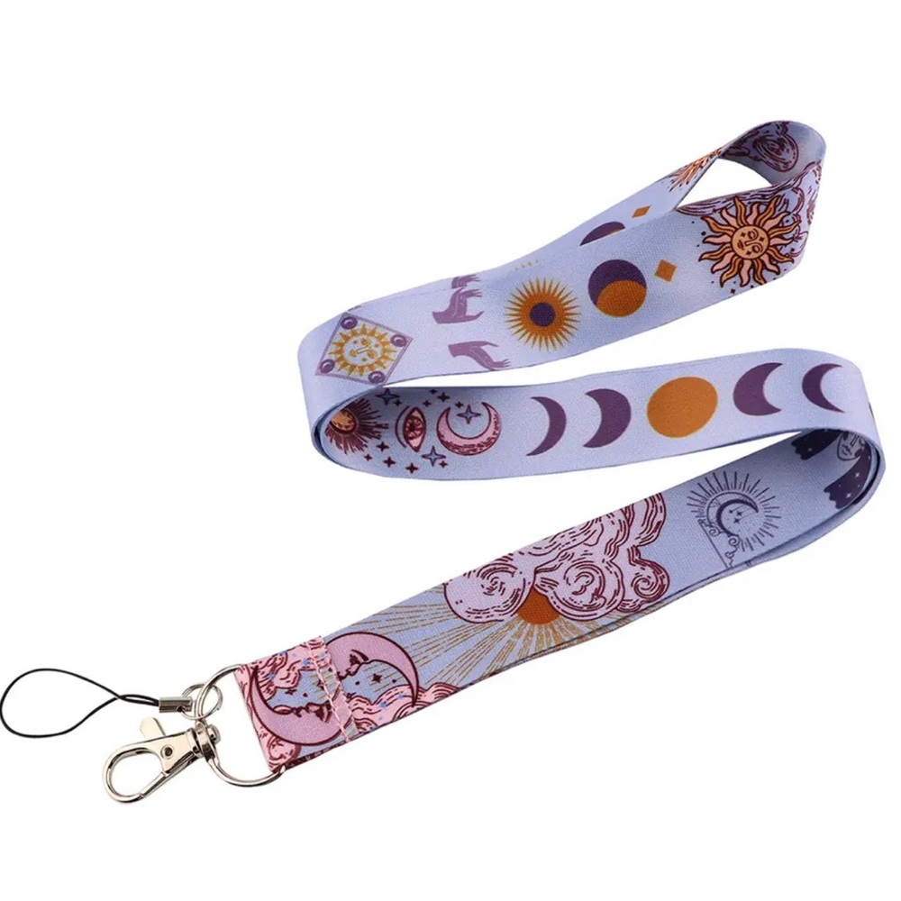 $2 sun and moon lanyard. New. $2 if bundled